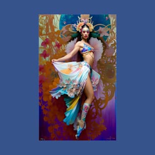 Exotic art a beautiful dancer T-Shirt