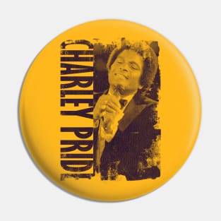 Charley Pride - Nametype Pin