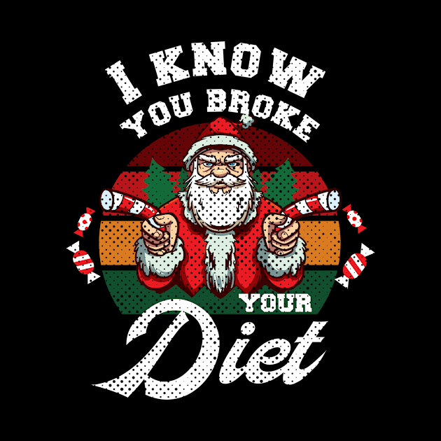 Funny Christmas Diet Gift by dilger