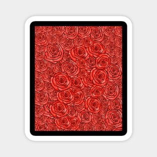 Rose flower lover Magnet