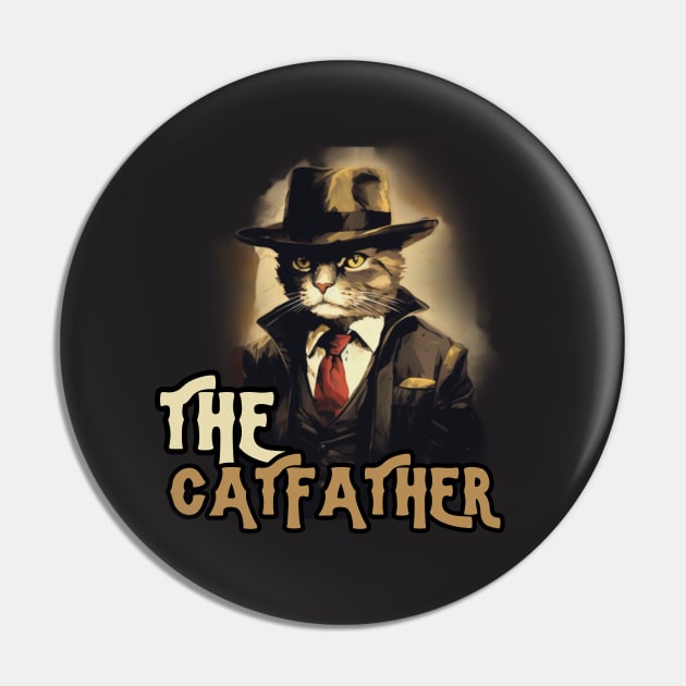 THE CATFATHER, minimalistic, gift present ideas Pin by Pattyld