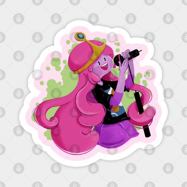 Princess Jujube Magnet by Kathillustra