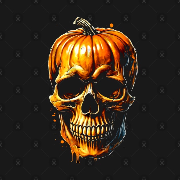 Pumpkin Skull by Ravenglow