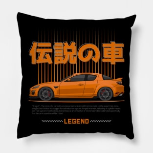 Tuner Orange RX8 JDM Pillow