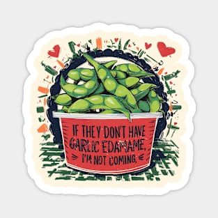 Garlic Edamame Magnet