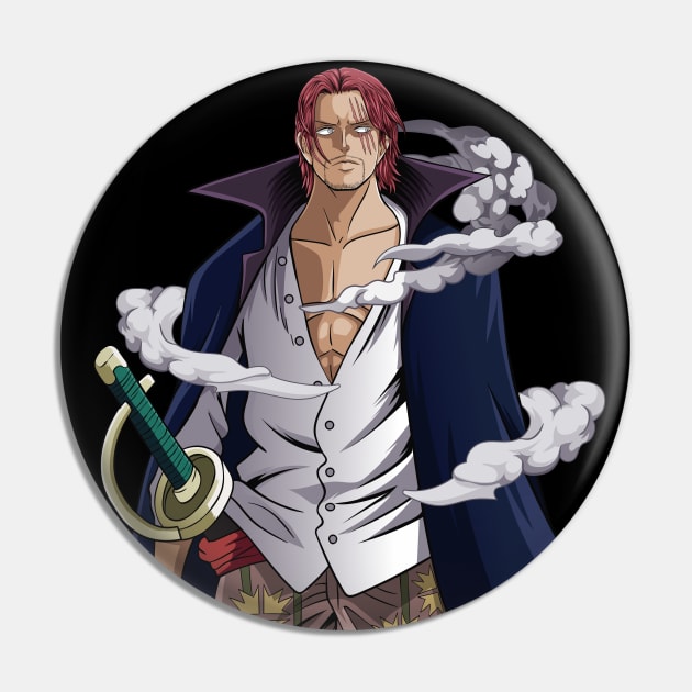 One Piece - Shanks Pin by mounier
