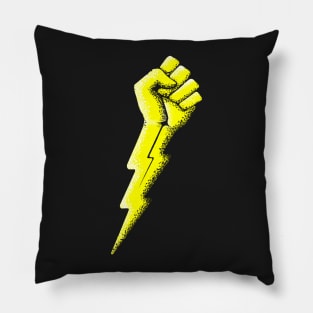 Lightning Bolt Fist Pillow