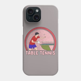 Table Tennis Phone Case