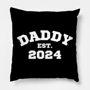 Daddy Est. 2024 Pillow