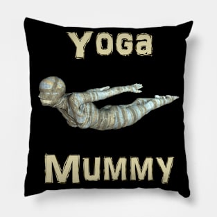 Yoga Mummy Locust Pose Pillow