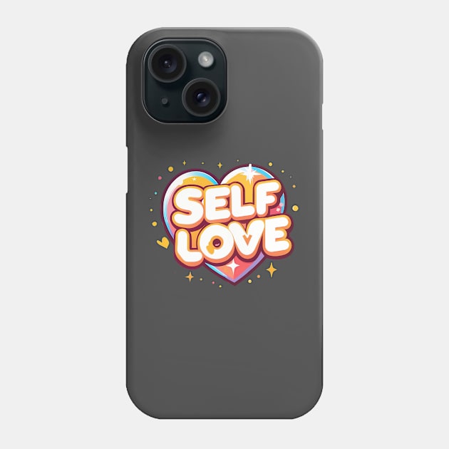 Self Love Joy Phone Case by Manzo Carey