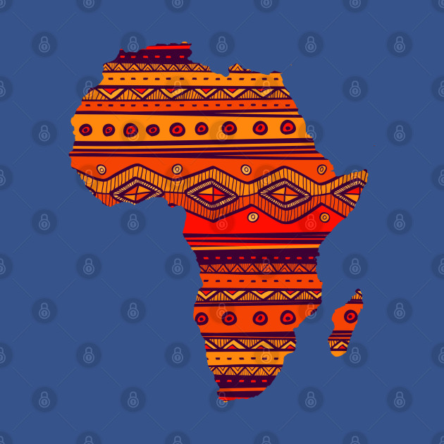Discover Africa Wallpaper Safari Tribal Art Design - Africa - T-Shirt