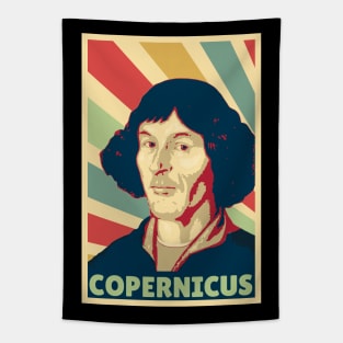 Nicolaus Copernicus Vintage Colors Tapestry