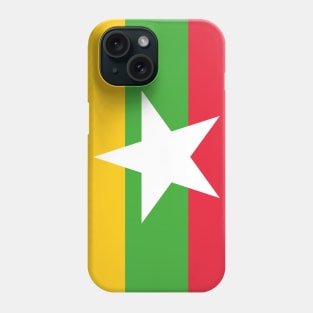 Flag of Myanmar Phone Case