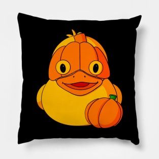 Pumpkin Rubber Duck Pillow