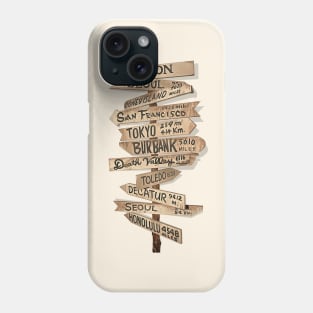 MASH 4077th Sign Post Phone Case