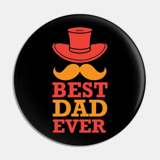 Best Dad Ever T Shirt For Men Pin