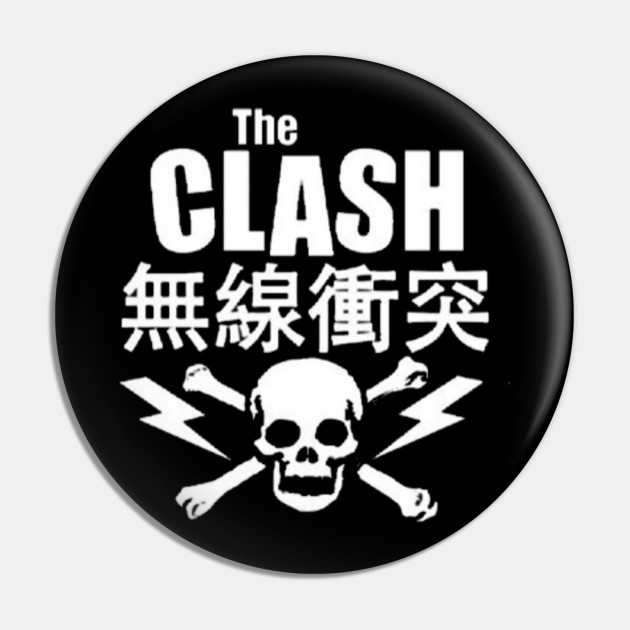 Clash Band The Clash Pin Teepublic