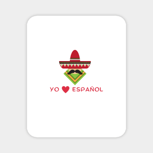 YO AMO ESPAÑOL Magnet