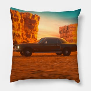 Travelling in the desert Pillow