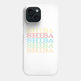 Shiba Inu Retro Phone Case