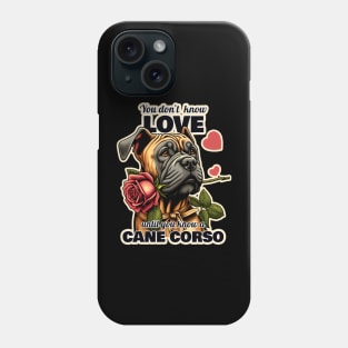 Cane Corso Valentine's day Phone Case