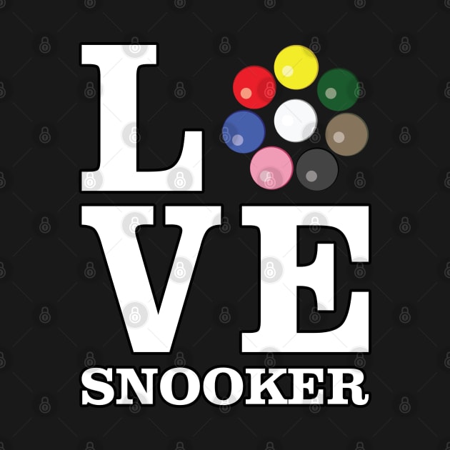 Love Snooker by DesignWood-Sport