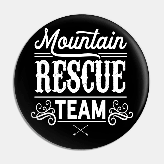 Ski Patrol Mountain Rescuer Rescue Rescuing Team Pin by dr3shirts