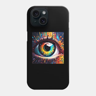 Rainbow Eye Phone Case