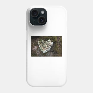 Heart shaped Lichen Phone Case