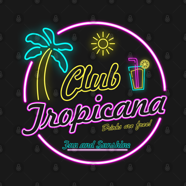 Discover Club Tropicana - Wham - T-Shirt