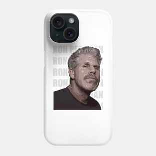 Ron Perlman Vector Art Phone Case