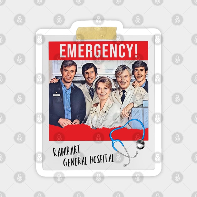 Rampart General Hospital Staff, Emergency Television Show Magnet by Neicey