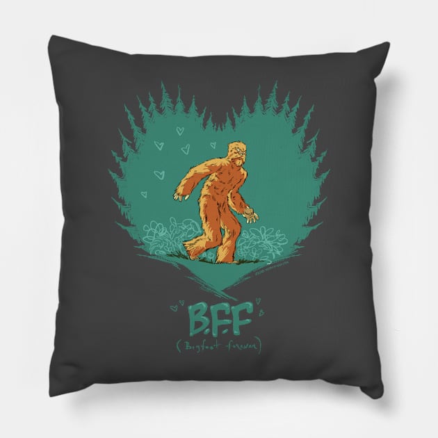 B.F.F Pillow by mrjaymyers