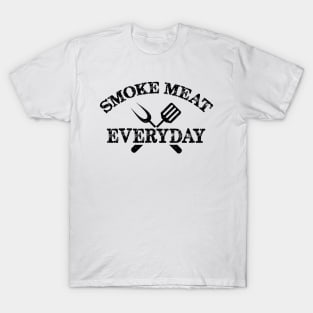 BBQ Smoker Apparel Meat Smoking Accessories Men Smokin Grill Essential  T-Shirt for Sale by DustinEMcCabe