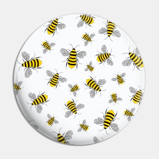 Save The Bees Cute Nature Pin