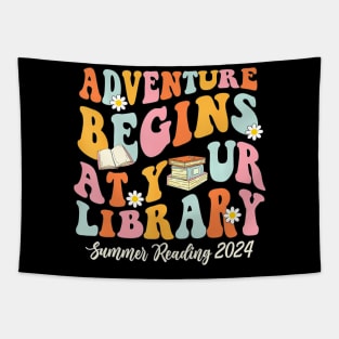 Adventure Begins At Your Library Summer Reading 2024 Groovy Tapestry