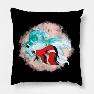 Goldfish Artwork Pillow