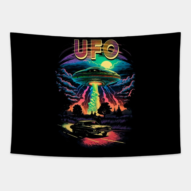 UFO Tapestry by alvalferca