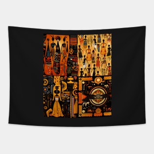 African Tshirt Tapestry