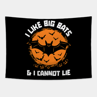 I Like Big Bats & I Cannot Lie // Funny Halloween Bat Rap Parody Tapestry