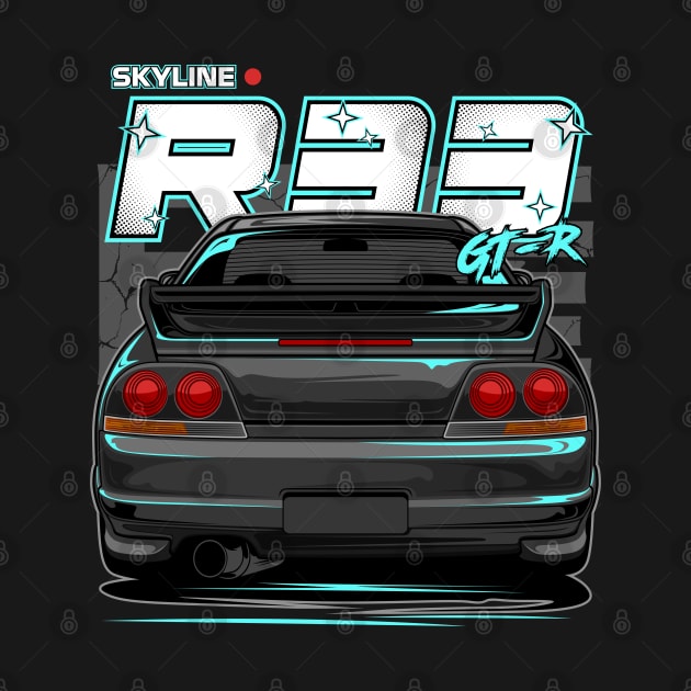 Skyline GTR R33 by idrdesign