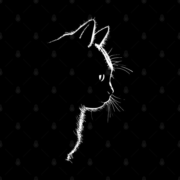 Cat Silhouette by Meca-artwork