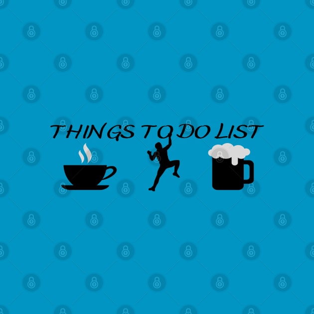 Things To Do List - Rock Climbing by Owl Canvas