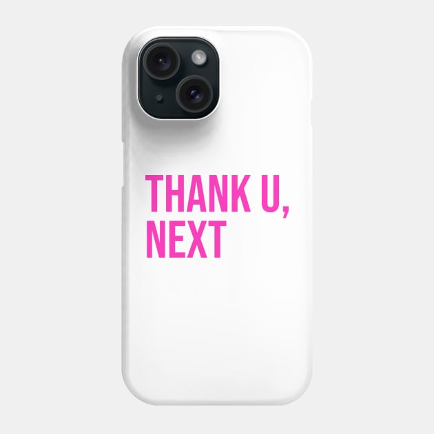 Thank U, Next Laptop Sticker Phone Case by Asilynn