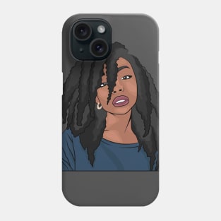 Thick and Kinky Natural Hair Phone Case