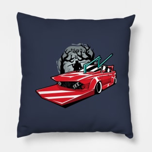 Red Bosuzoku Kaido Racer Pillow