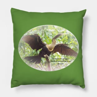 Spread Wings Unlimited Dreams Pillow