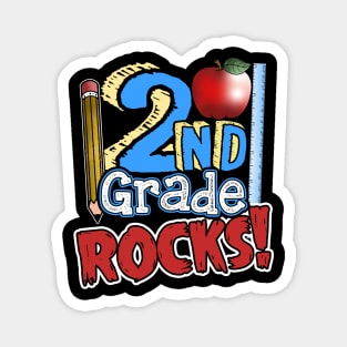 2nd grade rocks Magnet