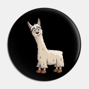 Fancy Cute Llama Pin